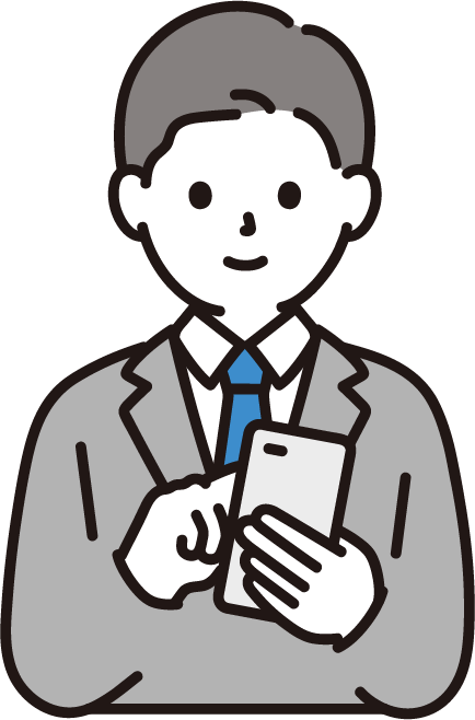 電話をかける仕草